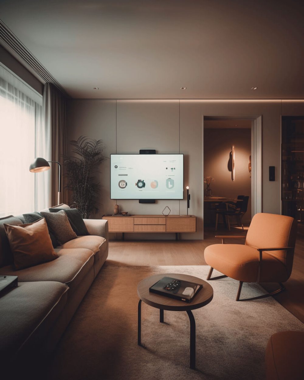 Smart Home Wohnzimmer